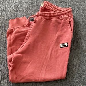 [adidas] Coeeze Soft Pink Joggers, XL